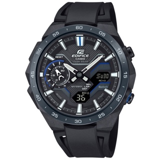 CASIO EDIFICE 太陽能x藍牙 賽車計時腕錶 ECB-2200PB-1A