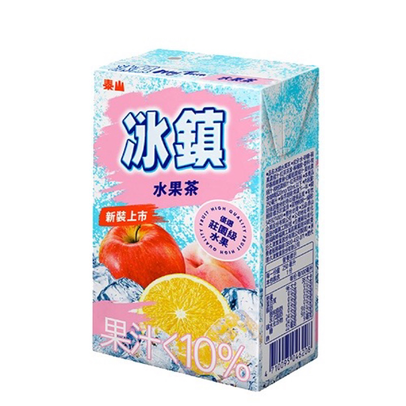 泰山 冰鎮 水果茶（6入裝）鋁箔包（250ml)