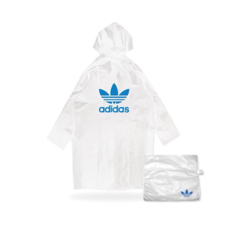 全新 秒出 愛迪達 Adidas 現貨 全新 三葉草 雨衣