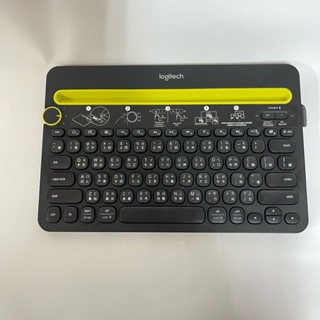 Logitech羅技K480 藍牙跨平台鍵盤 黑色