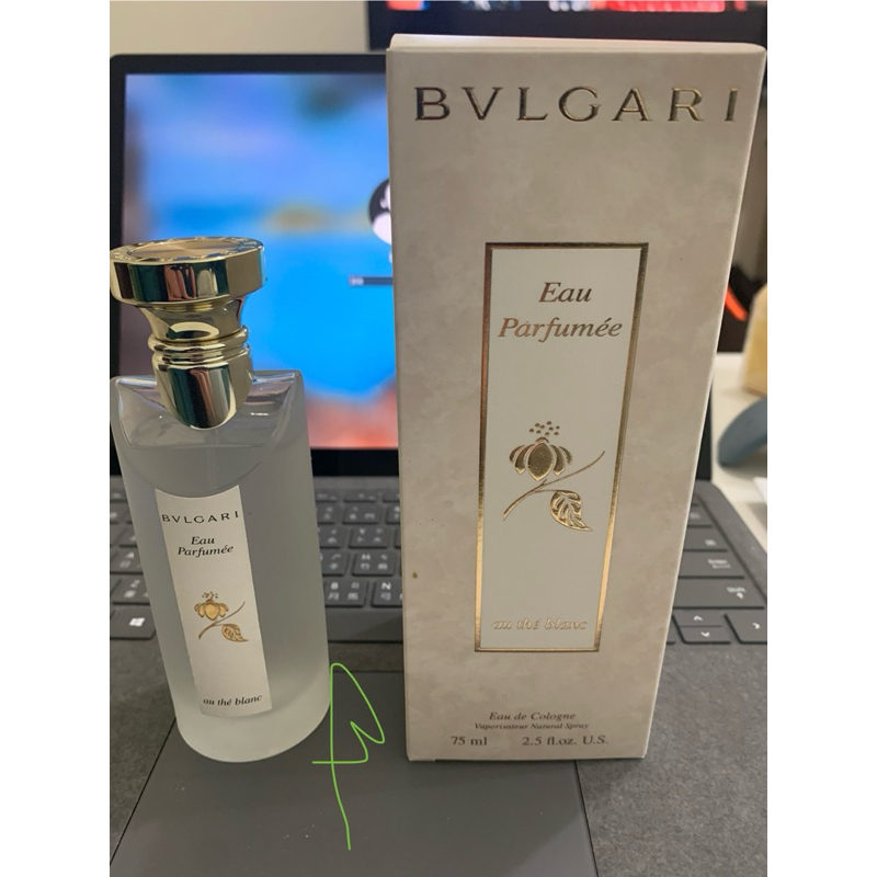 轉售 BVLGARI 寶格麗白茶中性古龍水 香水(新款) 75ml