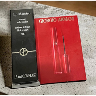 GIORGIO ARMANI 亞曼尼 奢華絲絨訂製唇萃/唇膏400 1.5ml 2025/01
