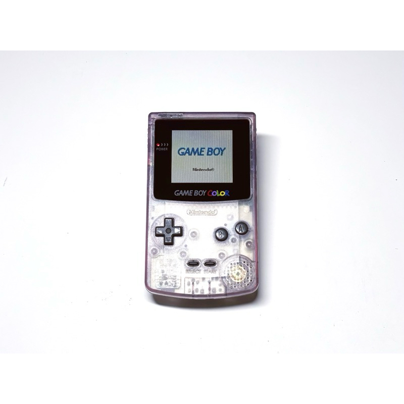 【勇者電玩屋】GBC正日版-9成新GBC主機透明紫色款（Gameboy）11257552