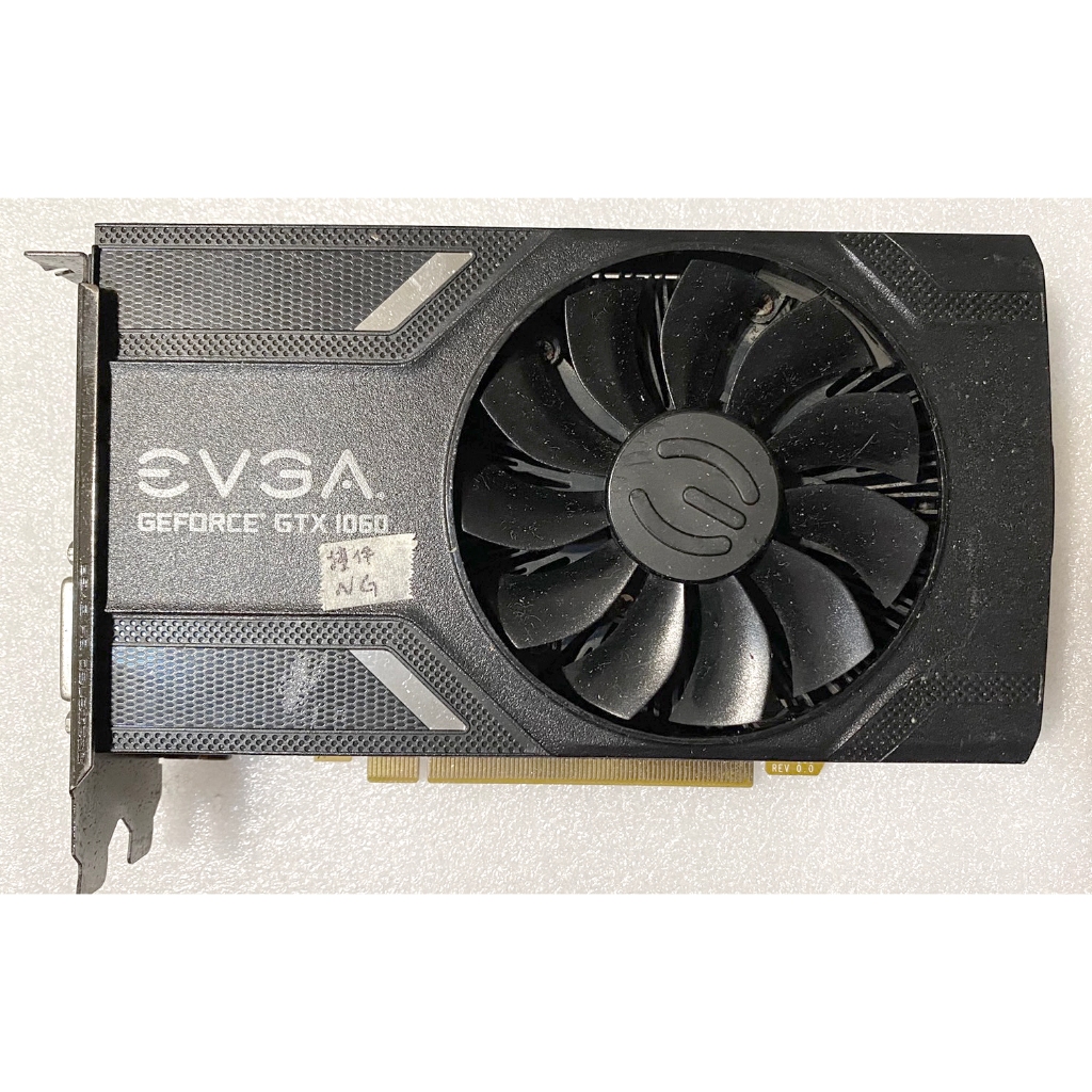 故障顯示卡 艾維克 EVGA GTX 1060 3G