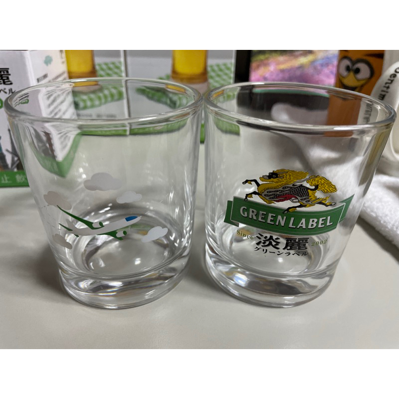 Kirin 麒麟淡麗旅行對杯 200ml全新