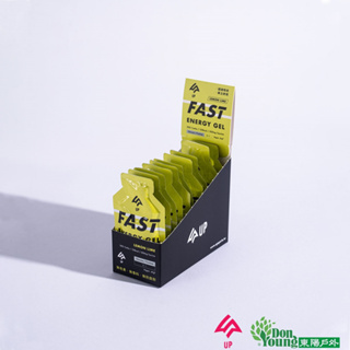 【UP】FAST能量果膠10入盒裝-檸檬萊姆(45g/包)