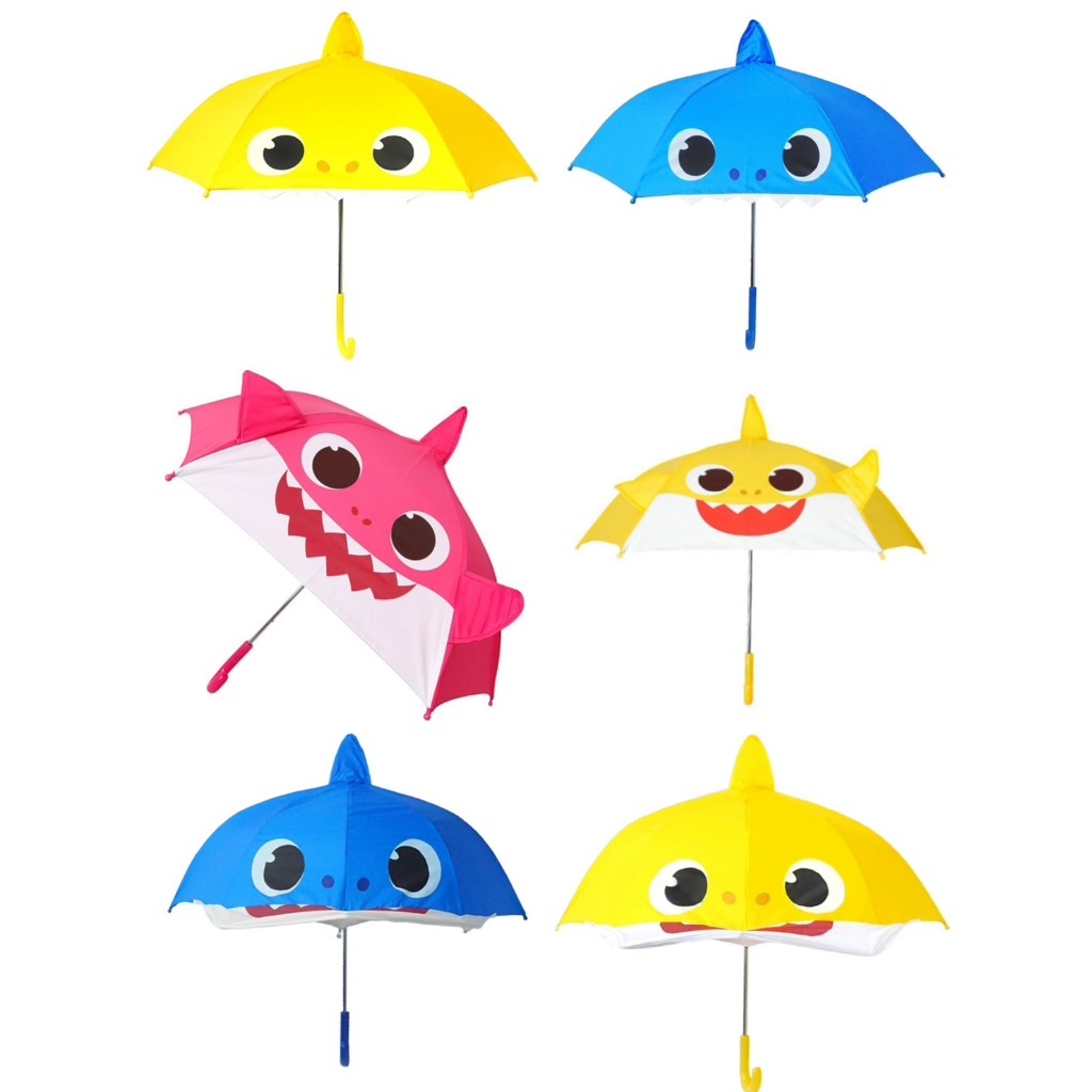 韓國 預購現貨 碰碰狐 Pinkfong 鯊魚寶寶 陽傘 兒童傘 Baby Shark 造型雨傘 造型傘  雨傘 寶寶雨