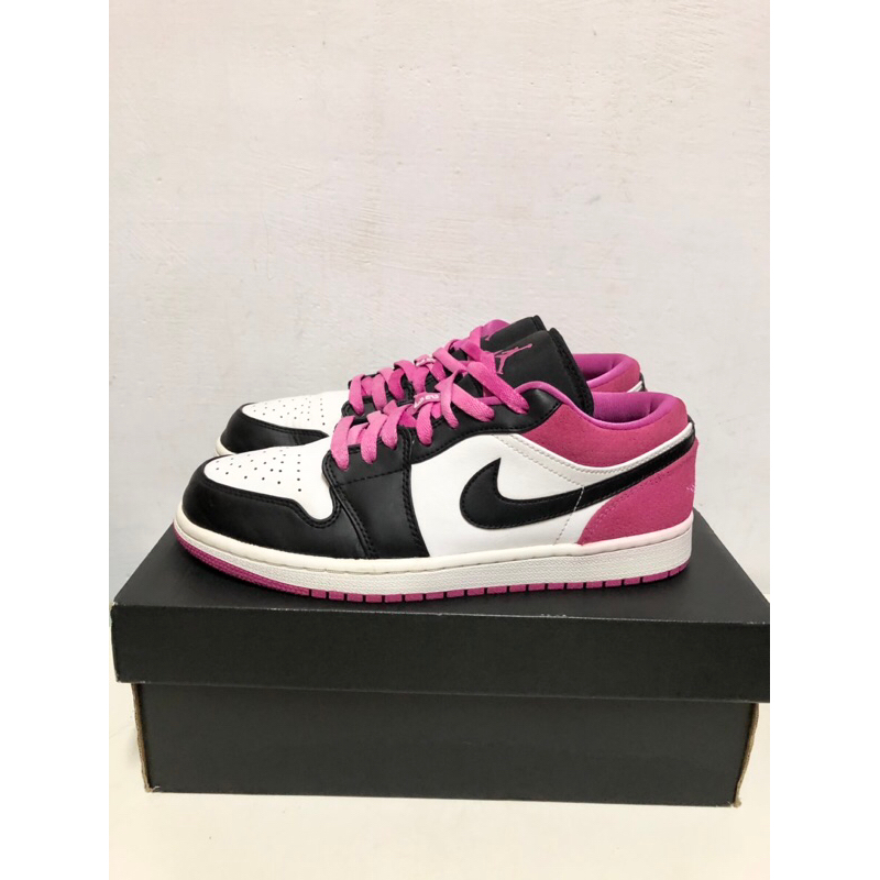Nike Jordan 1 low Black Pink 黑粉 休閒鞋 低筒 AJ1 黑頭 Jayson Tatum