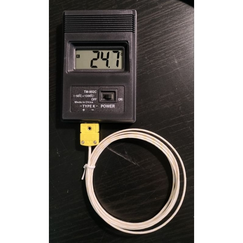 烤箱溫度計 烘焙溫度計 烤爐溫度錶 k型溫度計 溫度錶 咖啡溫度計 高溫錶 高溫計 耐高溫 玻璃纖維線 700度