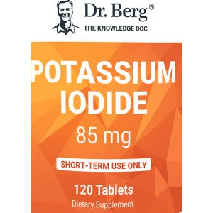 【美國導覽員】物流服務，碘化鉀，120粒，甲狀腺，Potassium Iodide，Dr. Berg，伯格醫生，柏格醫生