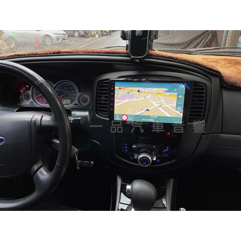 一品 福特 ESCAPE 9吋QLED螢幕安卓機 8核心 CarPlay 聲控導航 藍芽 網路電視 邱比特