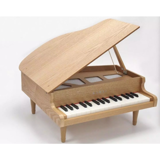 日本製 KAWAI 迷你鋼琴/ 平台式/ 32鍵/ 原木色 兒童鋼琴