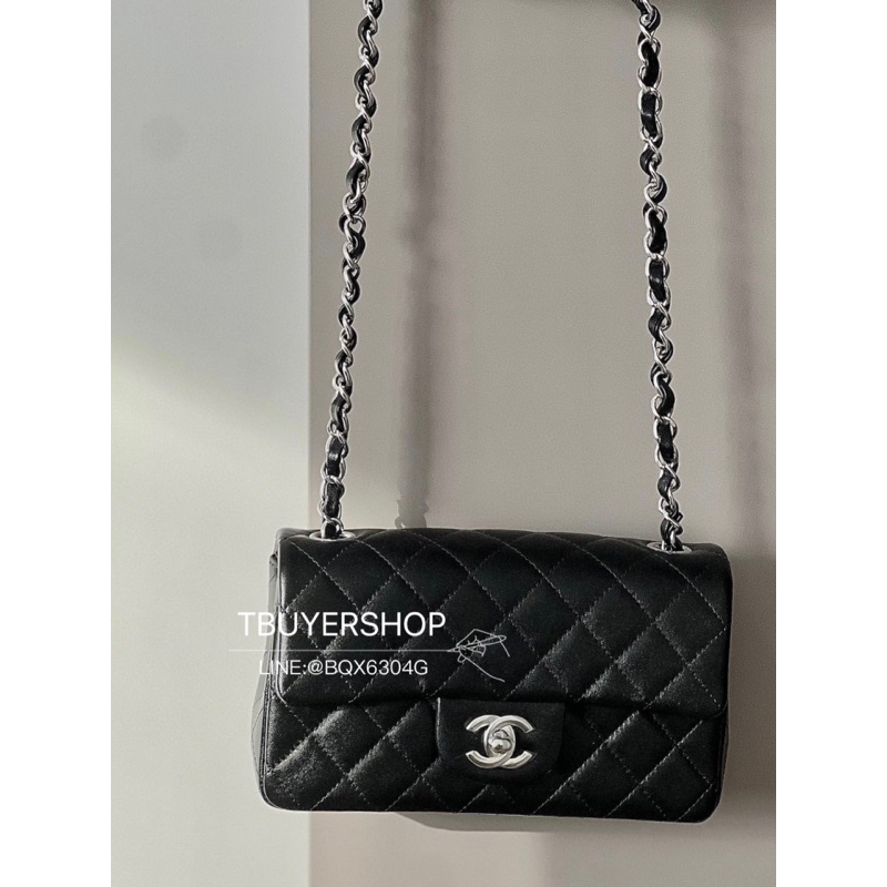 [Tbuyershop] Chanel cf20 mini 黑銀 新鮮票