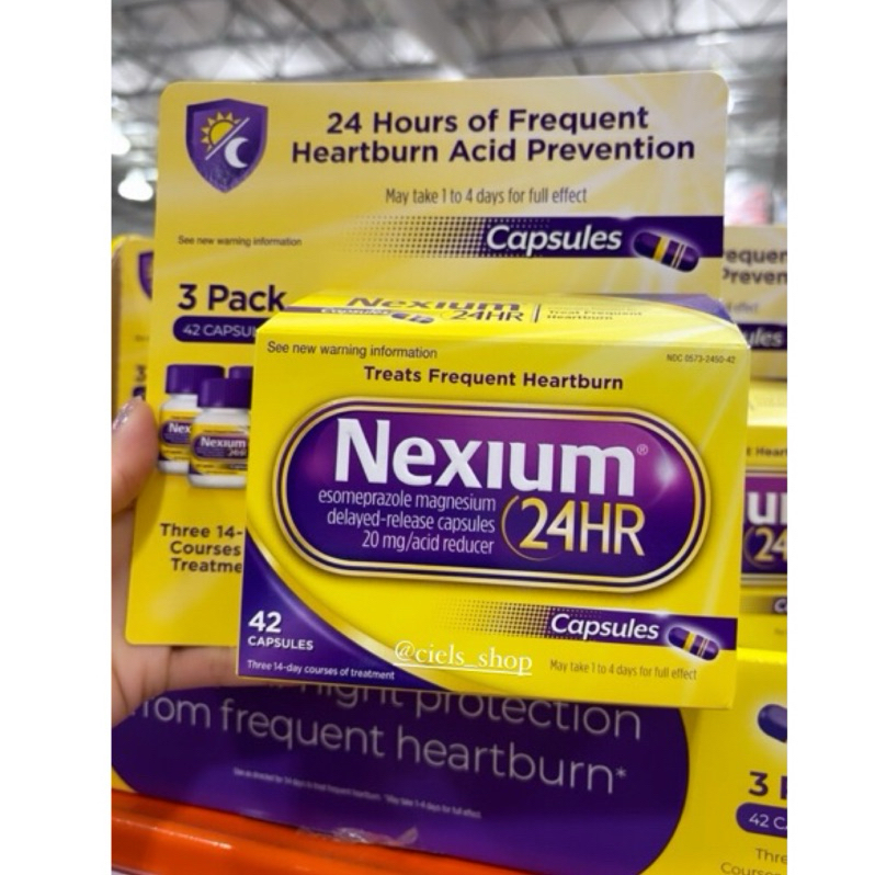 🔥新包裝預購🔥美國好市多代購 Nexium 耐信 「增強版」護胃保健食品