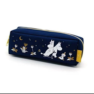 （現）日本 Moomin 嚕嚕米 姆明 磁吸 鉛筆盒 託盤式 筆袋 展開式 大容量 小學生必備