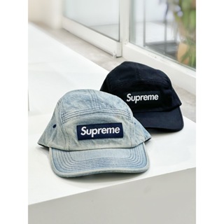 SUPREME CAP 五分割帽 老帽 BOX LOGO 調節 字體 黑/防水黑/藍/黑串標【彼得潘】