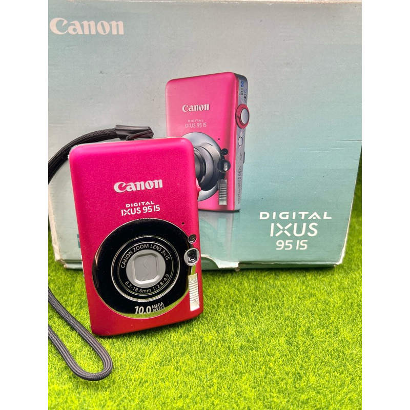 Canon Digital IXUS 95 IS復古CCD數位相機盒裝