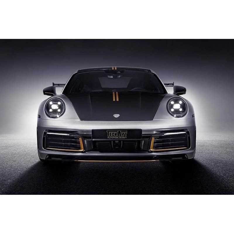 【亞諾車酷】Porsche 911 992 Techart 碳纖維 卡夢 套件