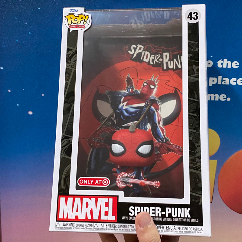 [李大] 正版現貨 Funko POP 漫威 蜘蛛龐克 漫畫封面 蜘蛛人 Spider-Punk #43