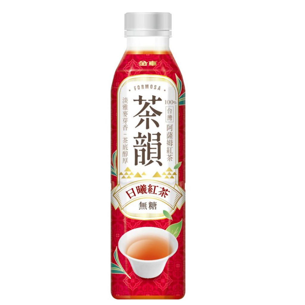 【金車茶韻】日曦紅茶 (580ml)  24瓶/箱 官方直營