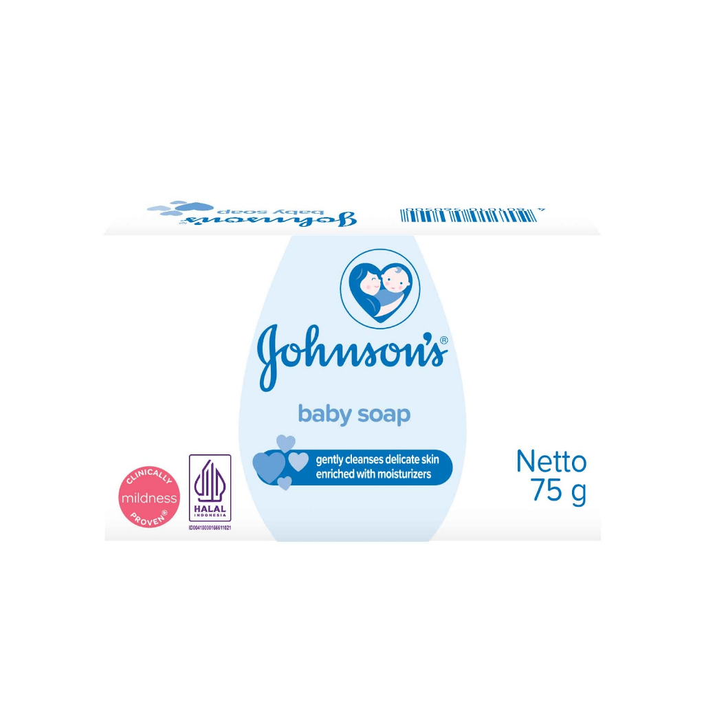 【Johnson's 嬌生】嬰兒潤膚香皂-原味(75g)【兔雜tuzha】