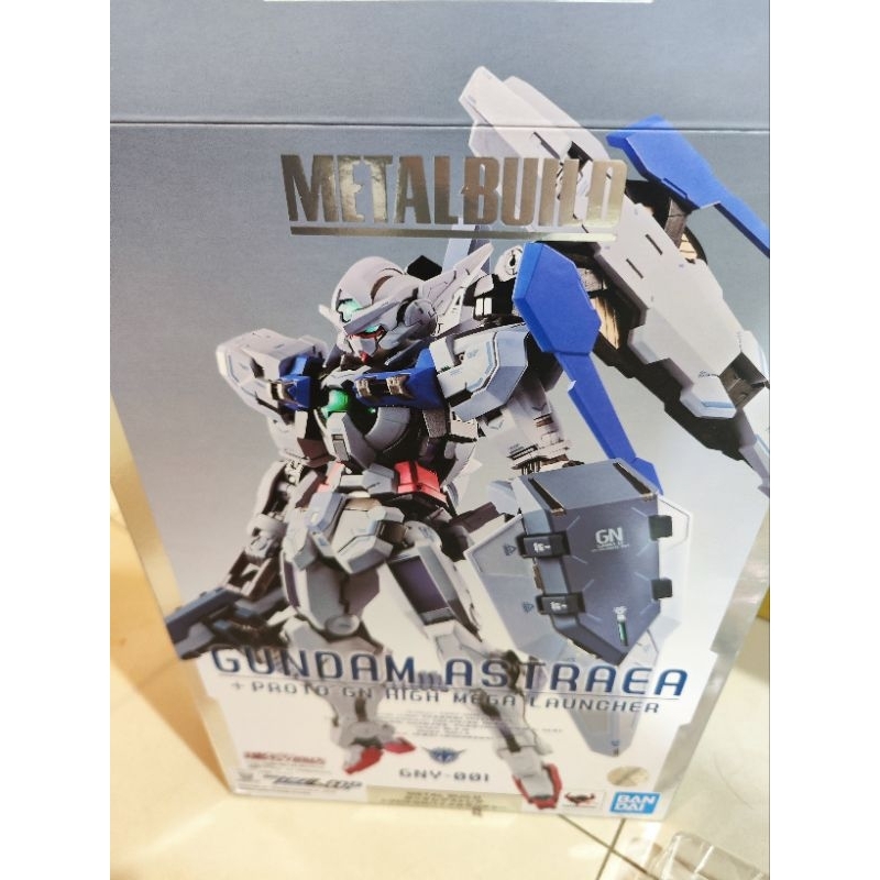 [二手]METAL BUILD 機動戰士鋼彈00P GNY-001 正義女神高達＋原型GN高能米加發射器