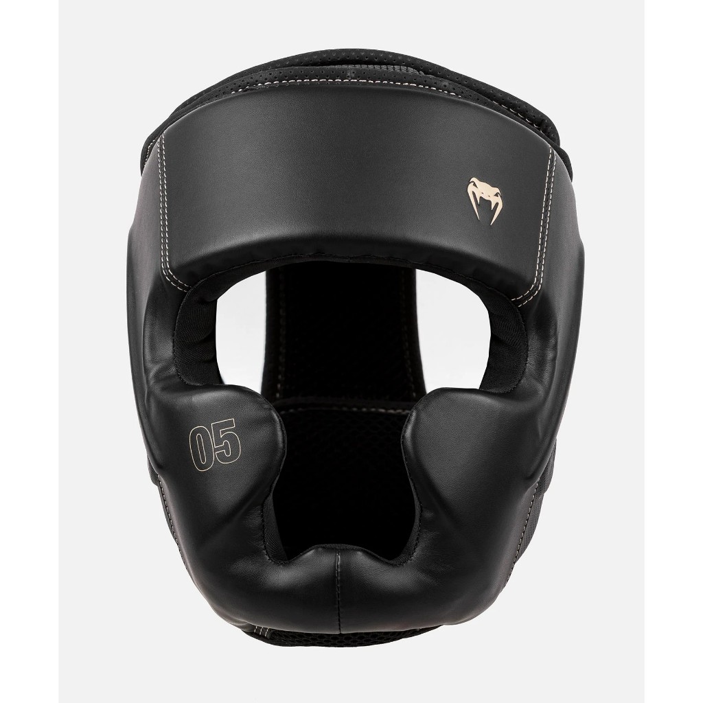 [古川小夫] Venum Impact Evo Headgear 護頭 拳擊 泰拳 護具 頭盔 黑色