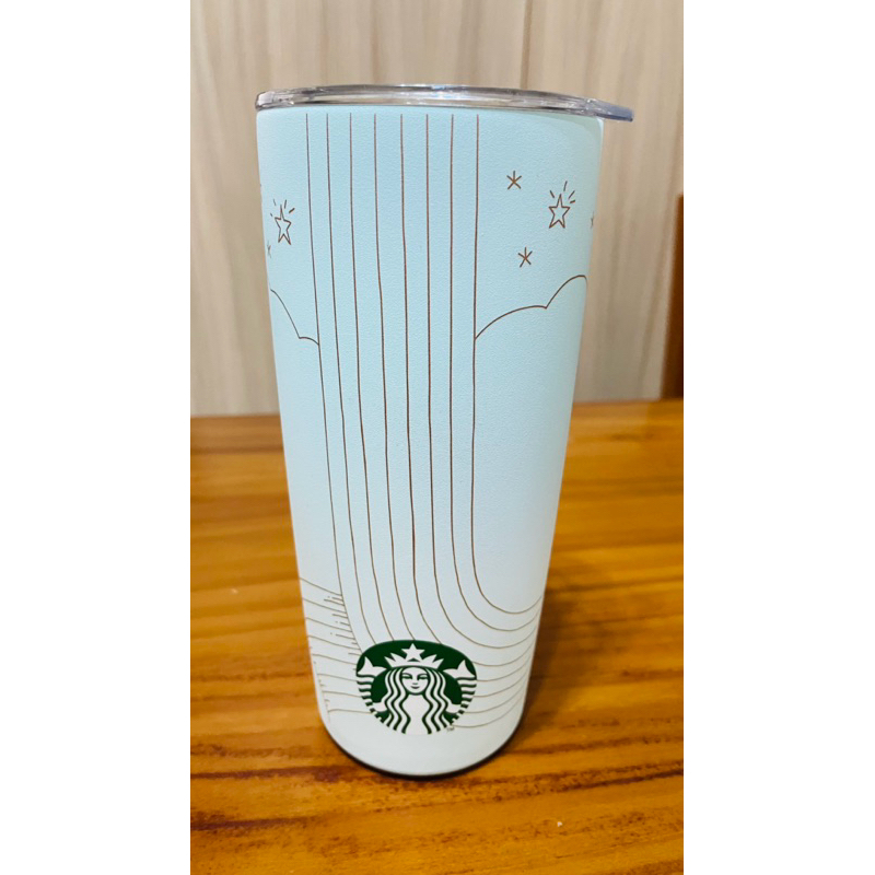 全新_Starbucks 星巴克 彩虹物語咖啡不鏽鋼杯_MiiR_591ml_ 金星禮會員專屬_隨行杯 咖啡杯 不鏽鋼杯