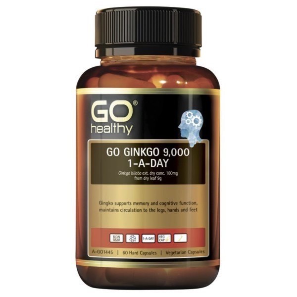 現貨！澳洲GO healthy 高之源銀杏膠囊 60錠2026/10