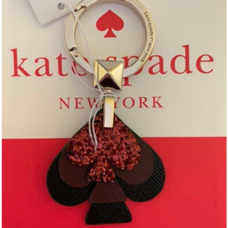 Kate Spade 鑰匙圈 黑桃三色