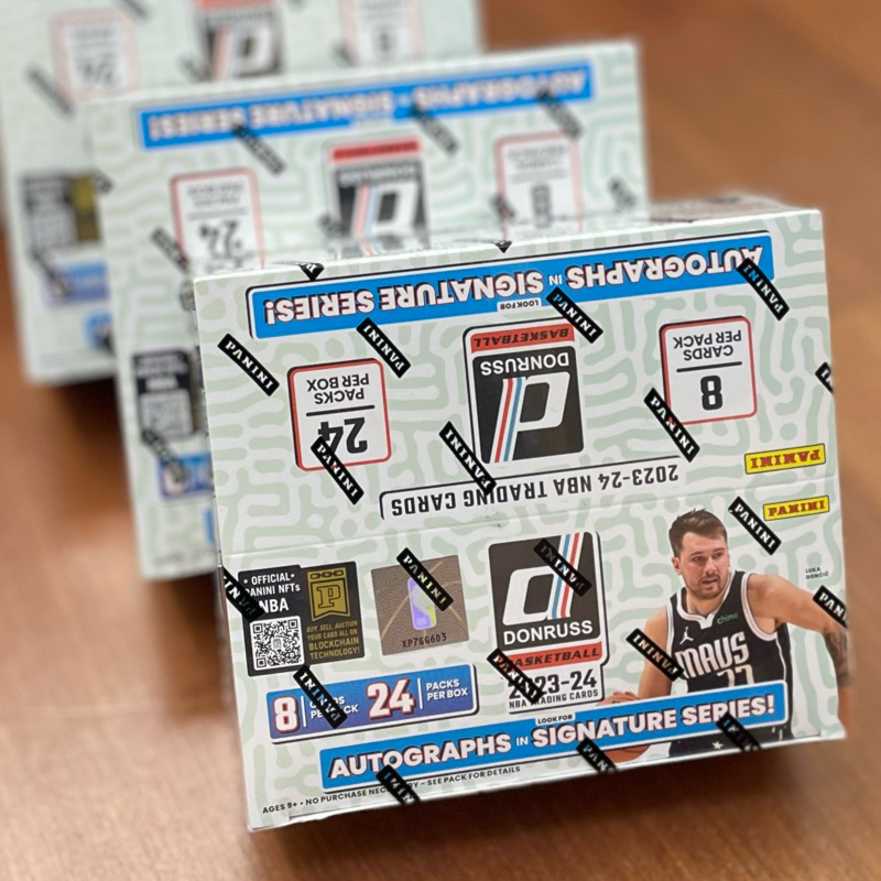 全新現貨 高CP 2023-24 Panini NBA Donruss Retail Box 籃球卡盒 完封盒 黃鐳射卡