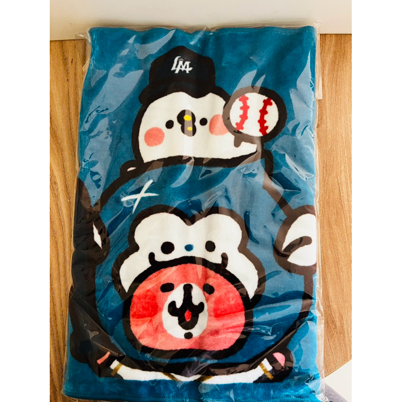 ⚾️全新未拆封⚾️絕版收藏⚾️卡娜赫拉的小動物x Lamigo桃猿棒球隊運動毛巾