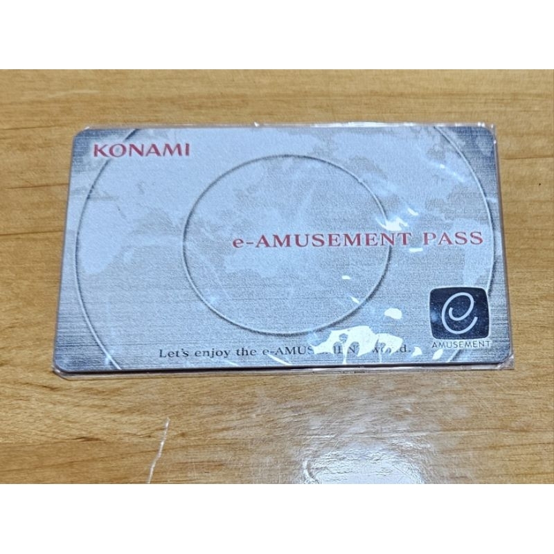 KONAMI e-AMUSEMENT PASS 街機 音遊 卡