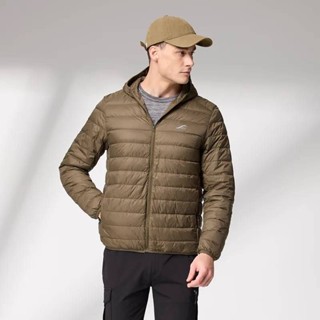 【SAIN SOU聖手牌】男/女輕量連帽羽絨外套軍綠色尺M-4L T272423