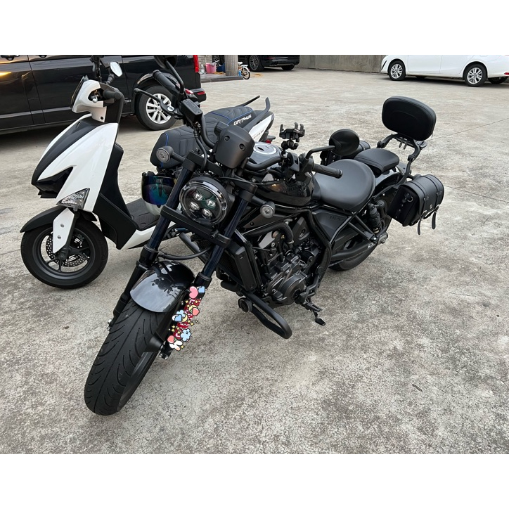 Rebel 1100T DCT高強度後貨架 適用於 Honda 叛軍1100改裝黑色後貨架 rebel1100