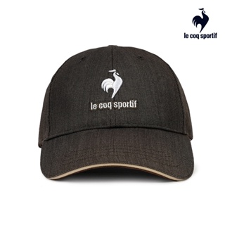 【LE COQ SPORTIF 法國公雞】棒球帽-男女款-灰色-LWS03302