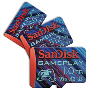 SanDisk GamePlay 128GB 256GB 512GB microSD A2 V30 U3 遊戲 記憶卡