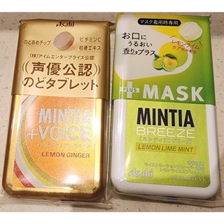 現貨秒出 🔰Asahi朝日 MINTIA +VOiCE 聲優公認 檸檬生薑喉糖 薄荷糖 葡萄 水蜜桃 檸檬 草莓口含錠