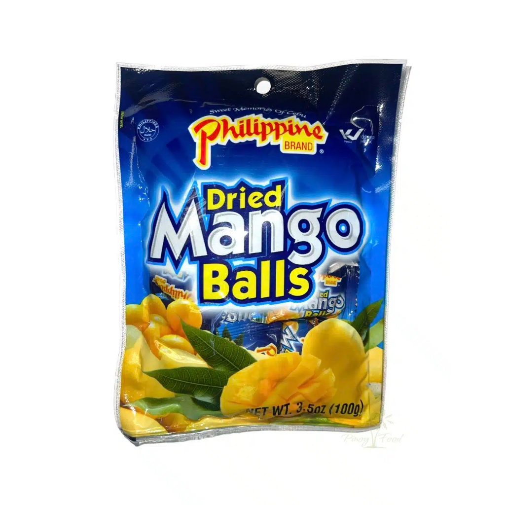 菲律賓 Philippine Brand 芒果乾 果球 Dried Mango Balls 100g