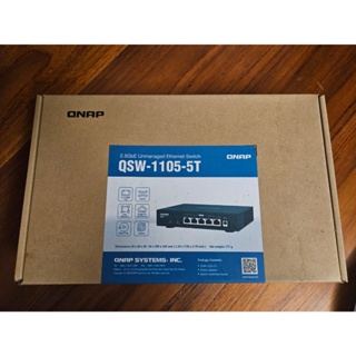 QNAP QSW-1105-5T 網路交換器