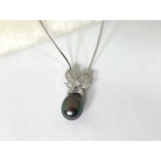 【OR FIFI 】孔雀綠貝珠項鍊流行首飾珠寶