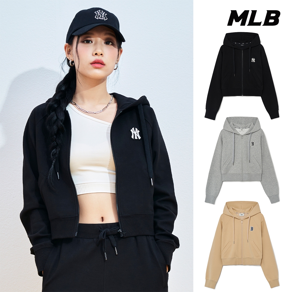 MLB 女版拉鍊連帽外套 紅襪 洋基隊 3FTRB0431-三款任選 官方旗艦店 - Goodfind找推薦、比價格