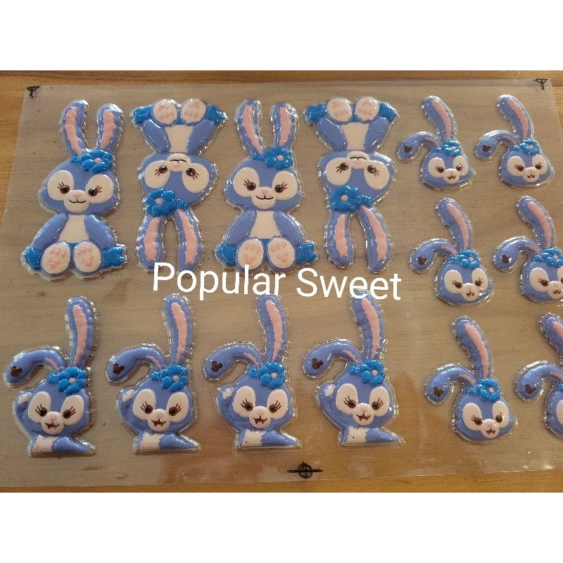 《Popular Sweet 》一次性卡通巧克力轉印模具裝飾生日蛋糕方便操作簡單