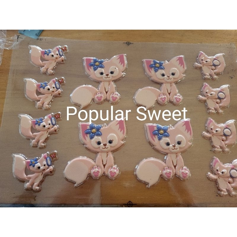 《Popular Sweet 》一次性卡通巧克力轉印模具方便操作簡單