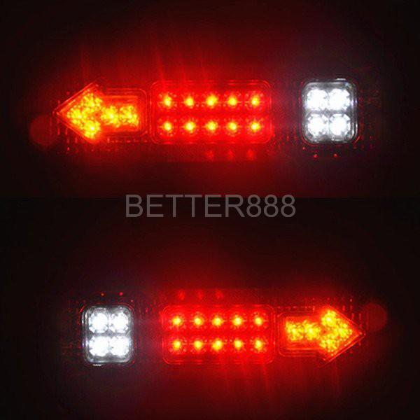 (一對250) 超亮 多功能LED方向指示後尾燈 12V/ 24V 卡旺 堅達 3.5t 3.5頓 貨車 威利