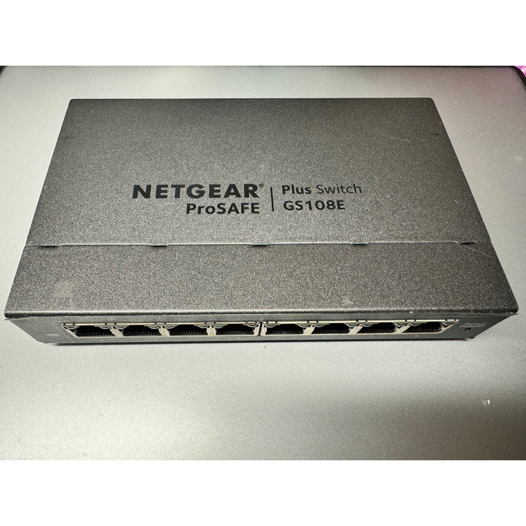 NETGEAR GS108E 8埠Giga簡易網管型交換器