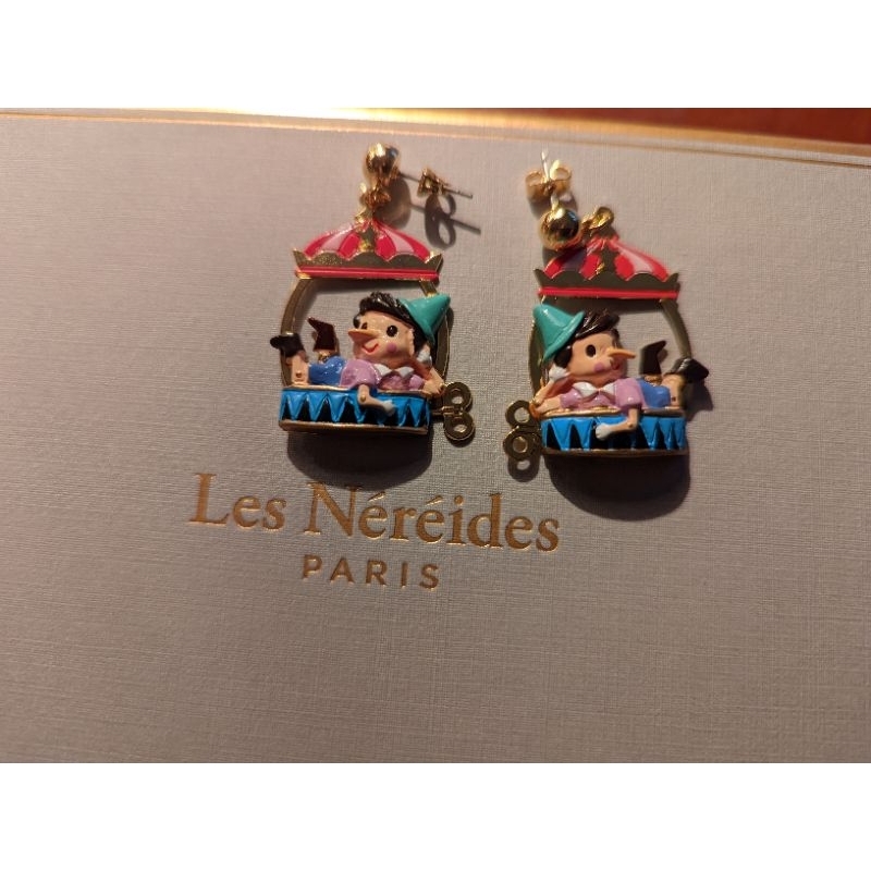 『法國品牌』Les Nereides N2「木偶奇遇記_開始壞壞篇」耳環