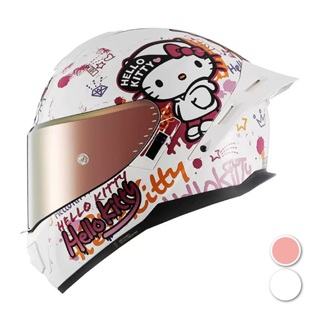 [安信騎士]【送鏡片】MESUCA 麥斯卡 M601 彩繪 嘻哈HELLO KITTY 聯名 全罩安全帽 正版授權