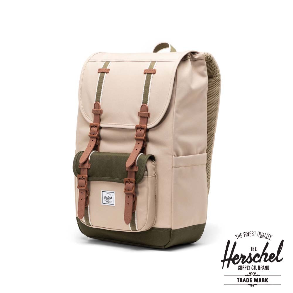 Herschel Little Amearica™ Mid【11391】奶茶 筆電包 減壓背帶 登山包 後背包
