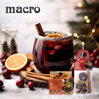 【MACRO 馬可】 冬天喝暖身熱紅酒香料 (經典原味/老薑風味/香檸風味/原味袋裝) ｜廣紘直營